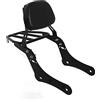 cobike - Schienale passeggero rimovibile Sissy Bar per Kawasaki Vulcan S 650 VN650 2015 2016 2017 2018 2019 (con Portapacchi)