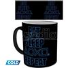 ABYSTYLE Playstation - Tazza Heat Change - 320 Ml - Eat Sleep Repeat