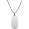 AFSTALR Segno Zodiacale Collana Cancro Pendente Piatto militare Argento Zodiaco Collana Regalo di Natale Uomo
