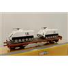Acme BRAWA 47121 carro pianale tipo Rgmms con 2 veicoli blindati M113 Nazioni Unite