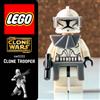 LEGO 🌈 LEGO Clone Trooper Clone Wars sw0203 Minifigure Star Wars The Clone Wars