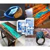 Resin Pro RESINA EPOSSIDICA TRASPARENTE - BICOMPONENTE A+B - PER FAI DA TE E BRICOLAGE