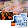 Resin Pro Resina Epossidica +Pigmento Arancione Fumè Fluo per legno, bricolage e fai-da-te