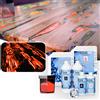 Resin Pro Resina Epossidica + Pigmento Rosso Fluo per legno, bricolage e fai-da-te
