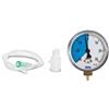 Manometro con Raccordo e Tubo per PEP MASK Monitoraggio Pressione Respiratoria