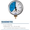 Manometro per PEP MASK Pressione Respiratoria cmH₂O Scala Positiva e Negativa