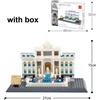 667PCS fontana di Trevi Roma kit di costruzioni