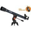 Celestron Telescopio 70/900 ASTROMASTER 70AZ(140x) + Adattatore Smartphone - CE2