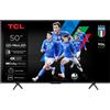 TCL Smart TV 50" 4K Ultra HD QD-Mini LED Google TV Classe E Nero 50C69KS TCL
