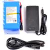AFTERTECH PACCO BATTERIA PILA 24V 12000mAh 12Ah RICARICABILE LITIO 140x80x75mm H1B2