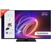 Telefunken Smart TV 50 Pollici LED 4K UHD HDR10 sistema TiVo - TE50750B46I2PZ Telefunken