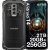 Does not apply Blade 10 Ultra Rugged Smartphone, 20GB +256GB Android 14, Smartphone 5150Mah 6.