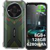 T7S 2025 Smartphone Rugged, 8GB+128GB (2TB Espandibile) Telefono Indistruttibile