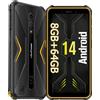 Does not apply Rugged Smartphone Armor X12 Pro Con Android 14 Cellulare 8GB+64GB+256GB Espandib
