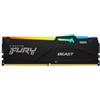 KINGSTON FURY BEAST RGB 128GB (4 x 32GB) DDR5 5.600 MHz CL 40 DIMM