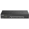 D-LINK SWITCH 8 PORTE GIGABIT MANAGED INCL. 2 X SFP