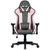 COOLER MASTER POLTRONA GAMING ERGONOMICA IN PU TRASPIRANTE REGOLABILE GRIGIO ROS