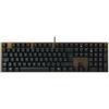 CHERRY KC 200 MX tastiera USB QWERTZ Tedesco Nero, Bronzo