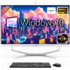 Simpletek Pc All In One 24" Fhd Touchscreen Win10 4gb 240gb Amd Ryzen 5 Fisso Webcam 2k_