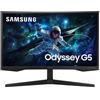 no name Samsung Monitor Gaming Odyssey G5 (S27CG552), Curvo (1000R), 27'', 2560x1440 (WQ
