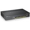 ZYXEL GS1920-8HPV2 GESTITO GIGABIT ETHERNET 8 x 10/100/1000 (PoE+) + 2 x combo G