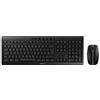 CHERRY Stream Desktop Recharge tastiera Mouse incluso Universale RF Wireless Ner