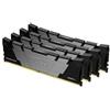 Kingston Technology FURY 64GB 3600MT/s DDR4 CL16 DIMM (Kit da 4) 1Gx8 Renegade B