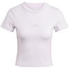 ADIDAS T-shirt Adidas Essentials 3-Stripes Slim Baby donna