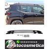 BARRE LONGITUDINALI RENEGADE TETTO PER JEEP MANCORRENTI NERO PORTAPACCHI 2014-25