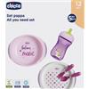 CHICCO (ARTSANA SpA) Chicco - Set Pappa Rosa 12m+