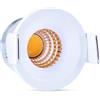 IPERLUX Faretto mini Spot Punto Luce LED 3W 80Â° IP20 Iperlux Foro:30mm - Colore Luce: Bianco Caldo (bianco caldo)