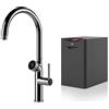 GESSI miscelatore rubinetto da cucina 60720 031 Chrome VITA Collection con unità CALDO 60806 - 60720-031+60806