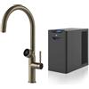 GESSI miscelatore rubinetto da cucina 60720 149 Finox Brushed Nickel VITA Collection con unità FREDDO 60802 - 60720-149+60802
