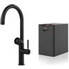GESSI miscelatore rubinetto da cucina 60720 299 Matt Black VITA Collection con unità CALDO 60806 - 60720-299+60806