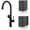 GESSI miscelatore rubinetto da cucina 60720 299 Matt Black VITA Collection con unità CALDO e FREDDO - 60720-299+60806+60802
