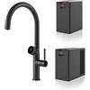 GESSI miscelatore rubinetto da cucina 60720 707 Black Metal Brushed VITA Collection con unità CALDO e FREDDO - 60720-707+60806+60802