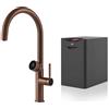 GESSI miscelatore rubinetto da cucina 60720 708 Copper Brushed VITA Collection con unità CALDO 60806 - 60720-708+60806