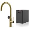 GESSI miscelatore rubinetto da cucina 60720 727 Brass Brushed VITA Collection con unità CALDO 60806 - 60720-727+60806