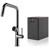 GESSI miscelatore rubinetto da cucina 60721 031 Chrome VITA Collection con unità CALDO 60806 - 60721-031+60806