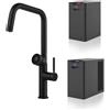 GESSI miscelatore rubinetto da cucina 60721 299 Matt Black VITA Collection con unità CALDO e FREDDO - 60721-299+60806+60802