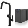 GESSI miscelatore rubinetto da cucina 60721 299 Matt Black VITA Collection con unità FREDDO 60802 - 60721-299+60802