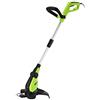 Bakaji Decespugliatore Elettrico 600 W Diametro Taglio 32 cm Tagliaerba Tagliabordi Altezza Regolabile e Testata Taglio Inclinabile Rasaerba Giardino con Filo Nylon da 8mt Incluso