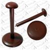 Warrior Marchio Fatto a Mano Basamento Romana Scuba di Legno Finire Knight Armor