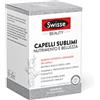 SWISSE Beauty - Integratori per Capelli Donna e Uomo con Vitamina C per Proteggere le Cellule dallo Stress Ossidativo, Integratore con Biotina e Zinco per Capelli Sani, 30 Capsule Molli, Made in Italy