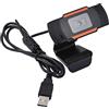 Generic Webcam 1080P Auto Focus USB Web Camera con Microfono per Teleconferenza Live Streaming Supporto Regolazione automatica Luminosità Plug N Play