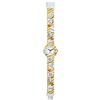 HIP HOP Orologio HWU0895 DONNA FREAKY quadrante MONO-COLORE BIANCO movimento SOLO TEMPO - 3 LANCETTE QUARZO e CINTURINO SILICONE STAMPATO BIANCO