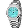 RollsTimi Orologio automatico da uomo in acciaio inox zaffiro 100 metri di resistenza all'acqua Movimento a carica automatica ST16.