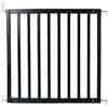 Safetots Cancelletto in Legno Senza Inciampo, 72cm - 79cm, Nero, Cancelletto per Scale in Legno, Cancelletto per Bambini con Montaggio a Vite, Barriera di Sicurezza Elegante e Pratica