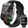 Dyurwa Smartwatch Uomo Donna, 1.91"HD Orologio Intelligente con Effettua/Risposta Chiamate, Contapassi/Cardiofrequenzimetro/Sonno, 2025 Orologio Fitness Tracker Impermeabile IP68,113+Sportive per Android iOS