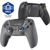 HEXGAMING PHANTOM Pro Controller per ps5/PC,Wireless Joystick con 4 Tasti Posteriori Rimappabili&8 Levette Analogiche Effetto Hall&6 Profil&Trigger Grilletti Regolabili-Grigio Ombra